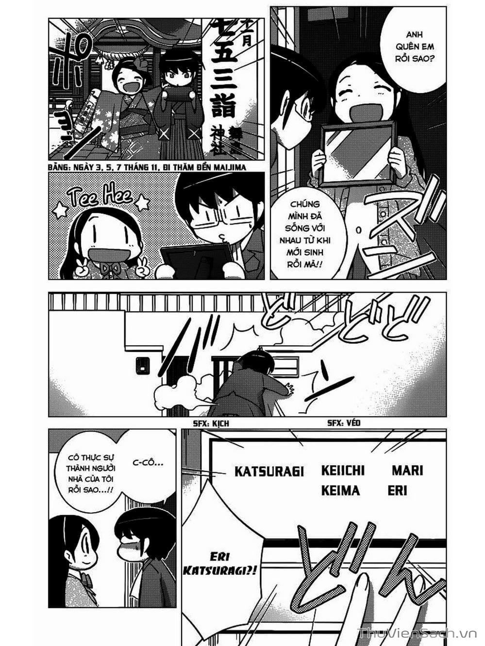 Truyện Tranh Thế Giới Chỉ Có Thánh Thần Biết - The World God Only Knows trang 7