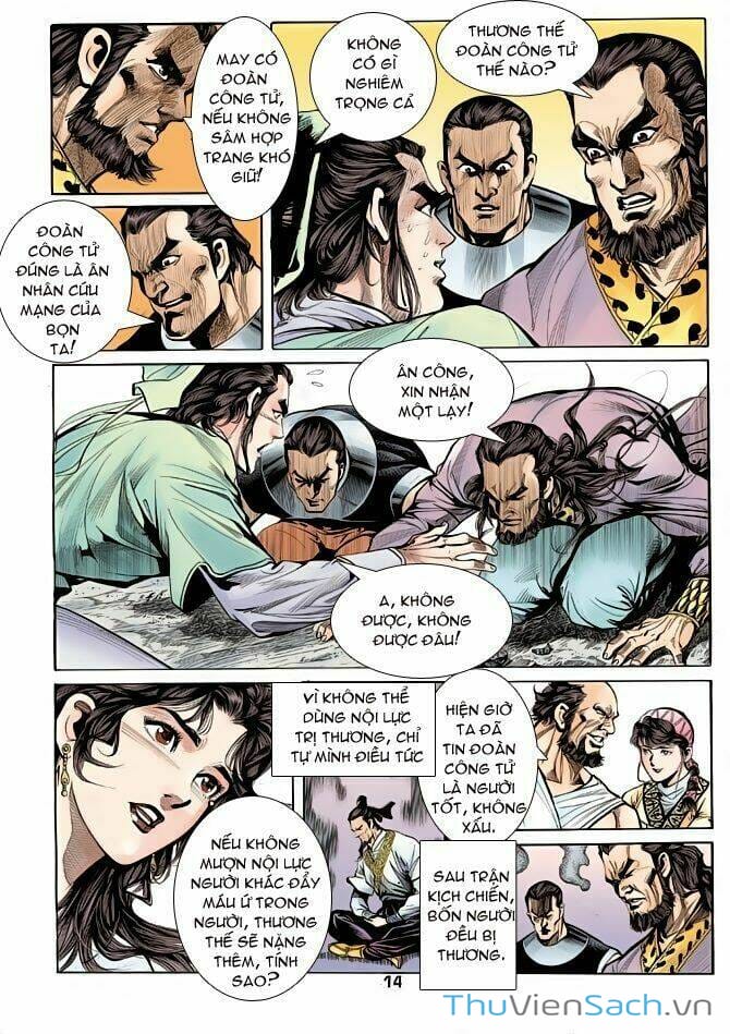 Truyện Tranh Thiên Long Bát Bộ trang 4