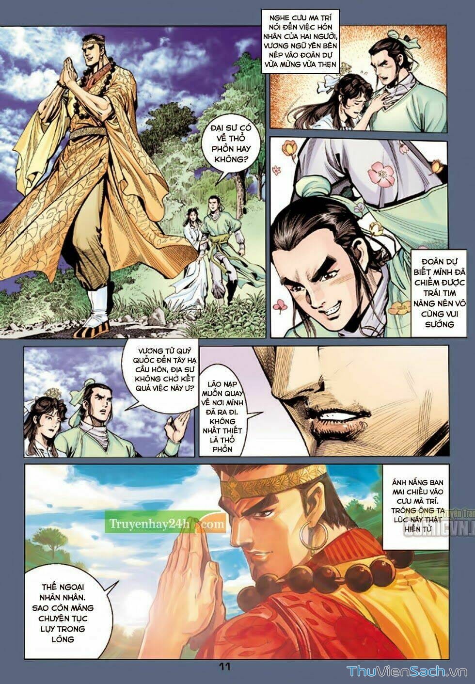 Truyện Tranh Thiên Long Bát Bộ trang 4