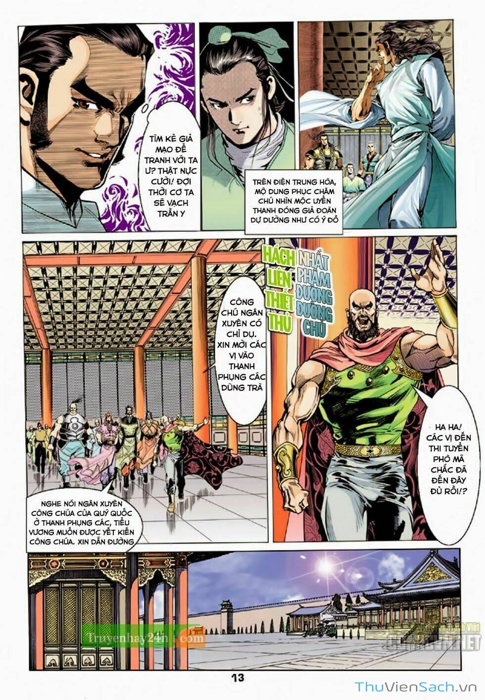 Truyện Tranh Thiên Long Bát Bộ trang 4