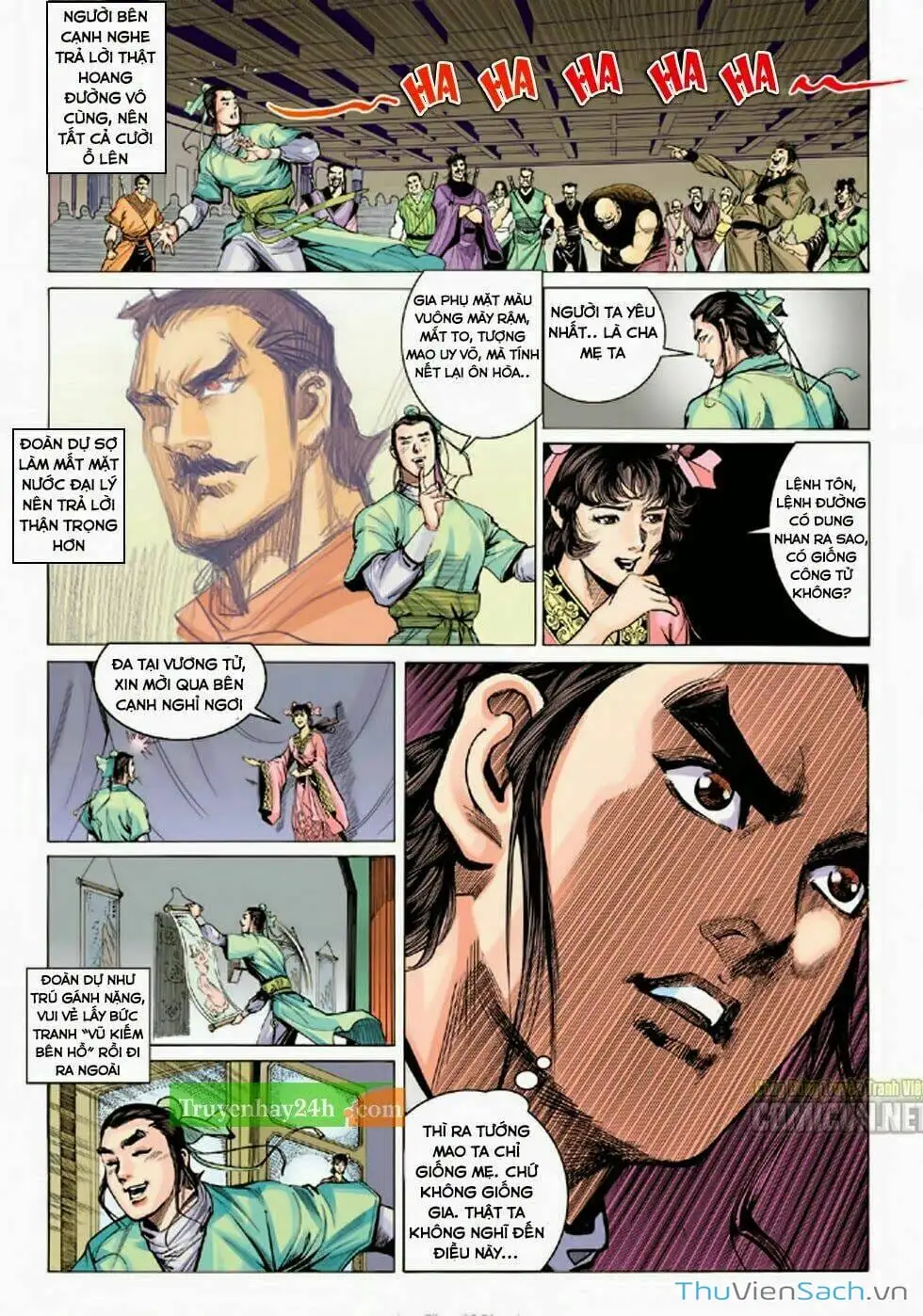Truyện Tranh Thiên Long Bát Bộ trang 4