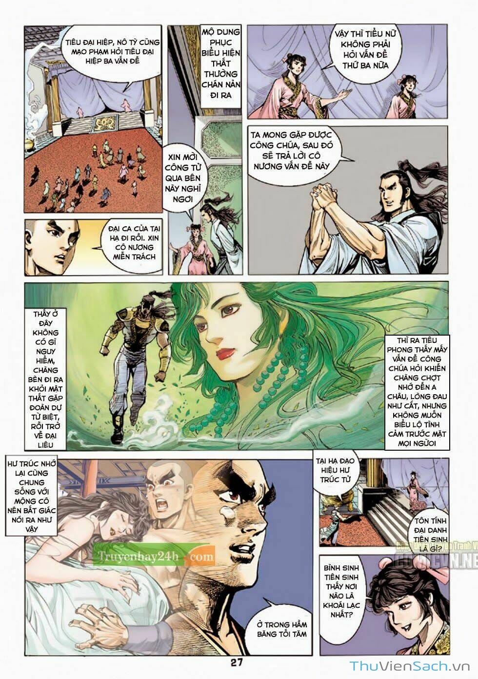 Truyện Tranh Thiên Long Bát Bộ trang 4