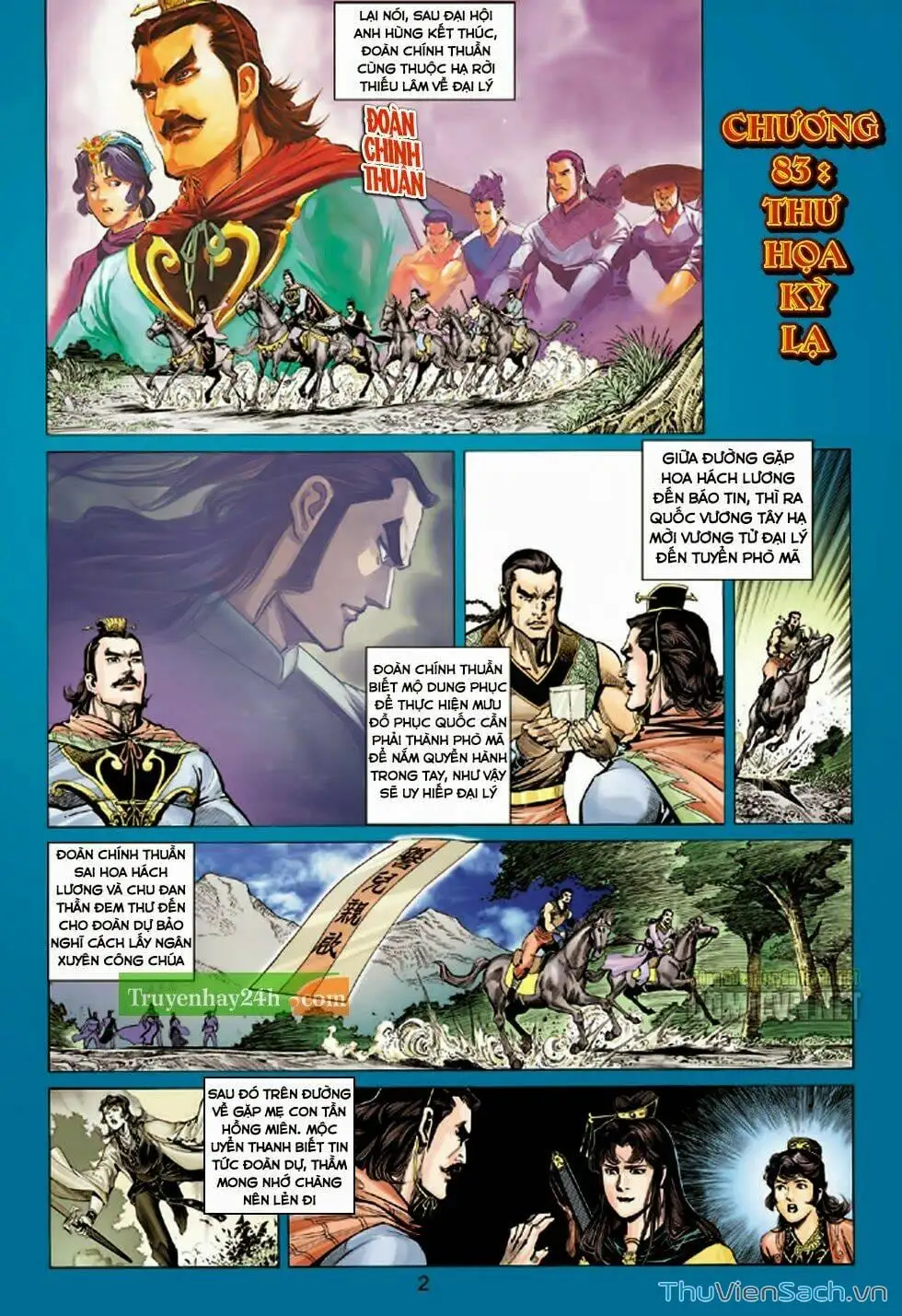 Truyện Tranh Thiên Long Bát Bộ trang 4