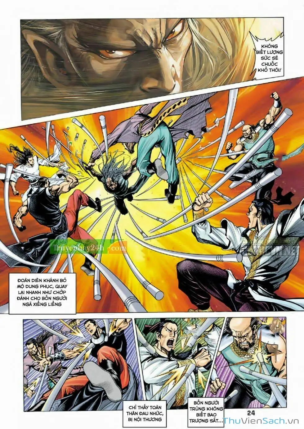 Truyện Tranh Thiên Long Bát Bộ trang 4