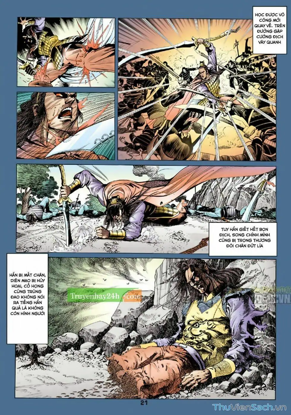 Truyện Tranh Thiên Long Bát Bộ trang 4