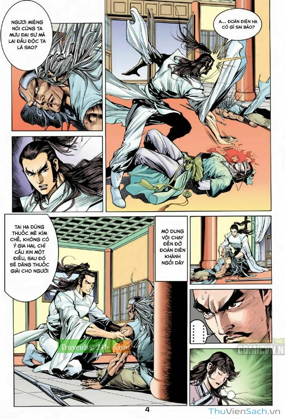 Truyện Tranh Thiên Long Bát Bộ trang 4