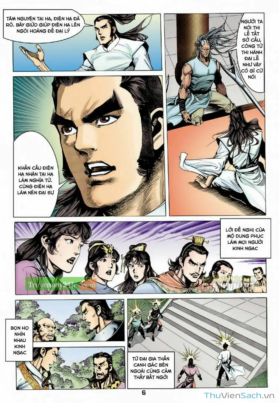 Truyện Tranh Thiên Long Bát Bộ trang 4