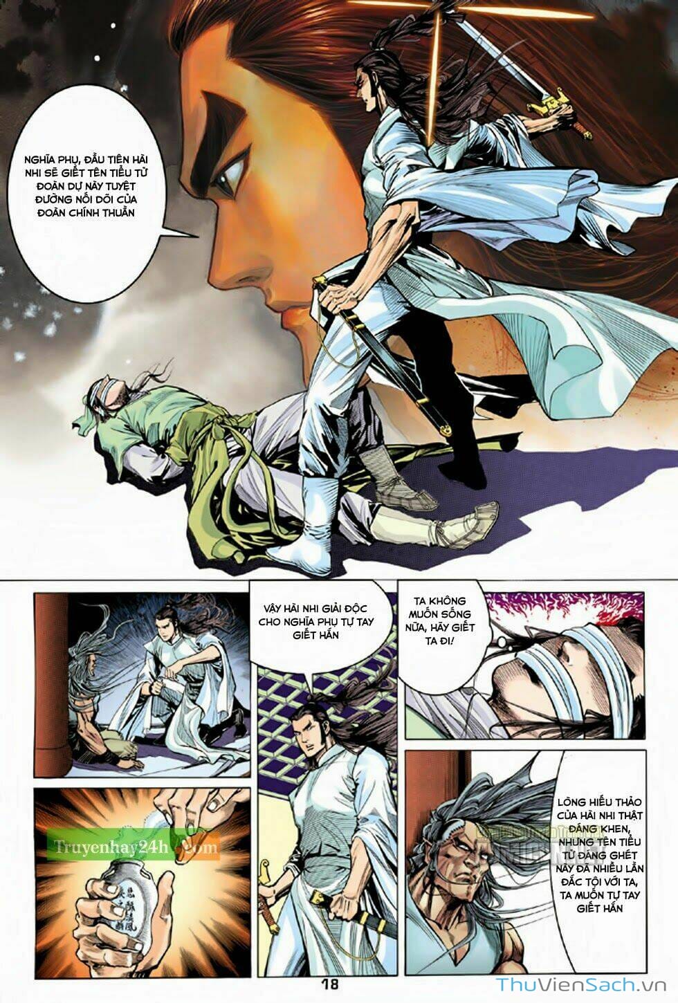 Truyện Tranh Thiên Long Bát Bộ trang 4