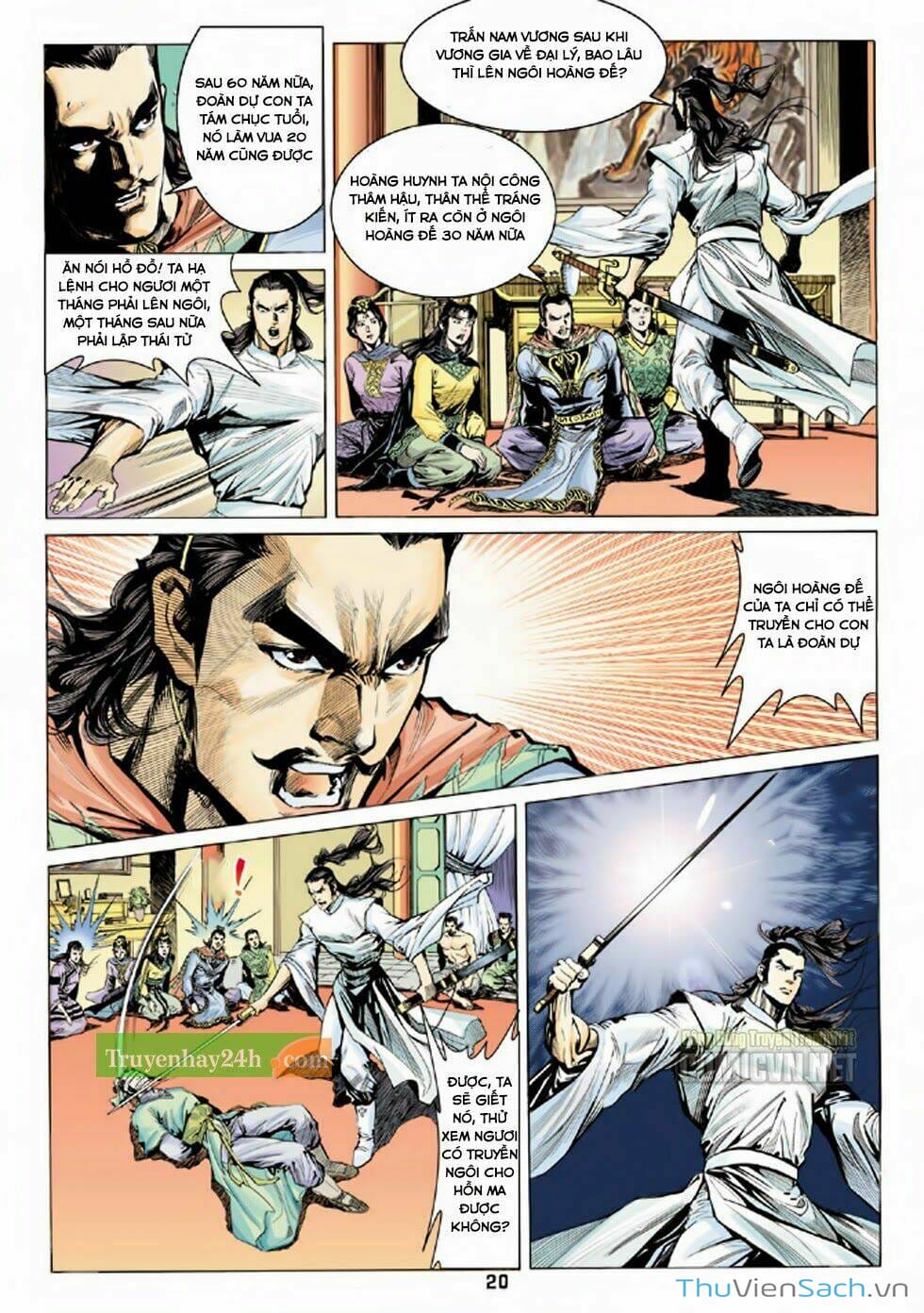 Truyện Tranh Thiên Long Bát Bộ trang 4