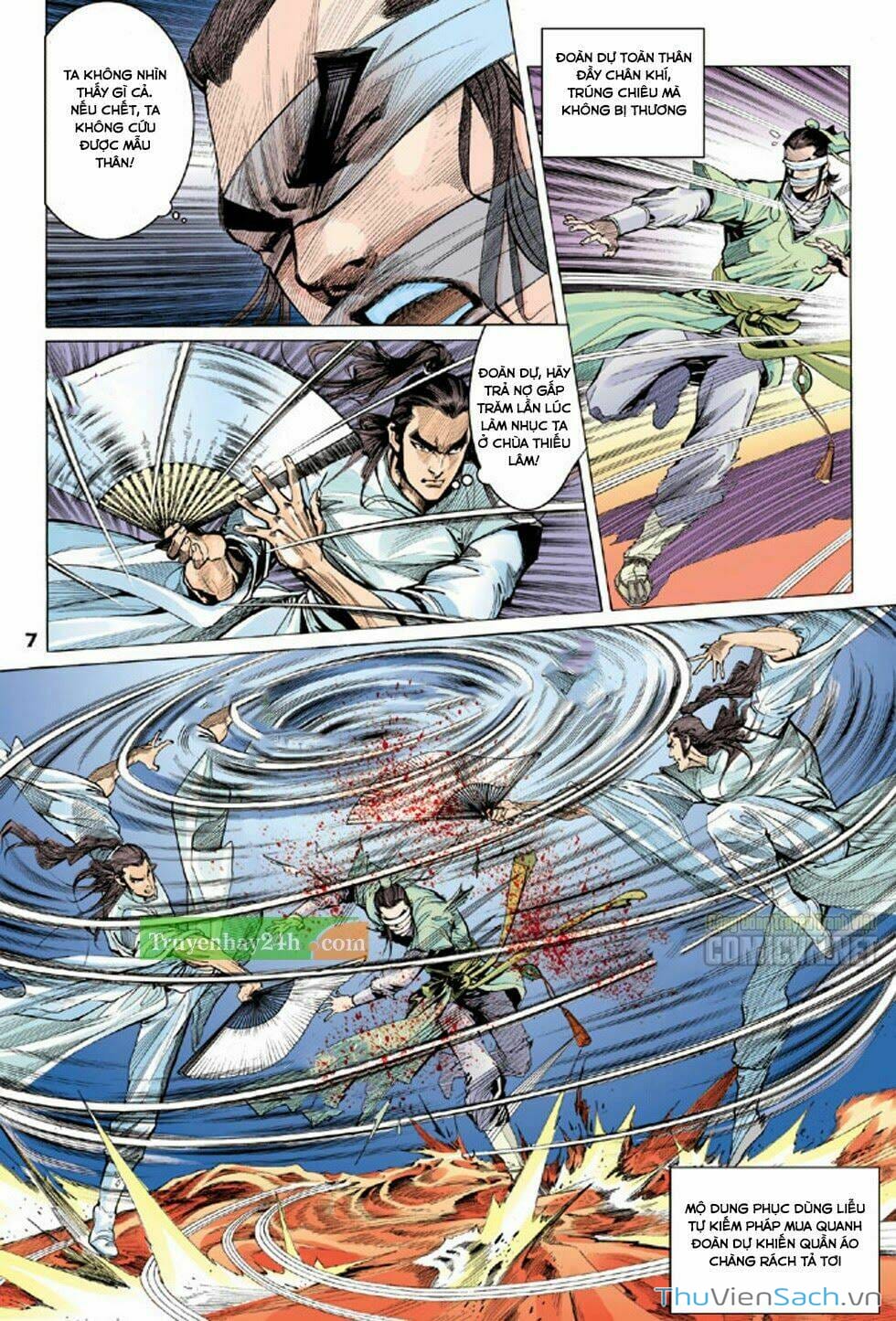 Truyện Tranh Thiên Long Bát Bộ trang 4