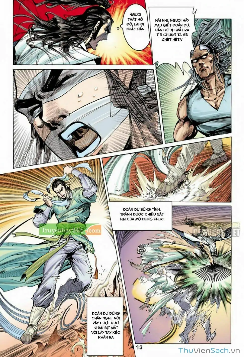 Truyện Tranh Thiên Long Bát Bộ trang 4