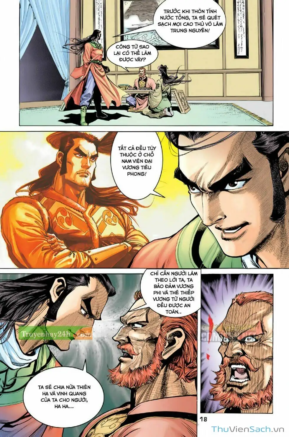 Truyện Tranh Thiên Long Bát Bộ trang 4