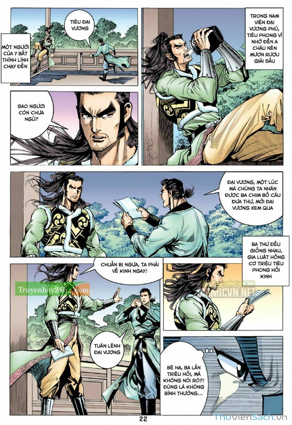 Truyện Tranh Thiên Long Bát Bộ trang 4