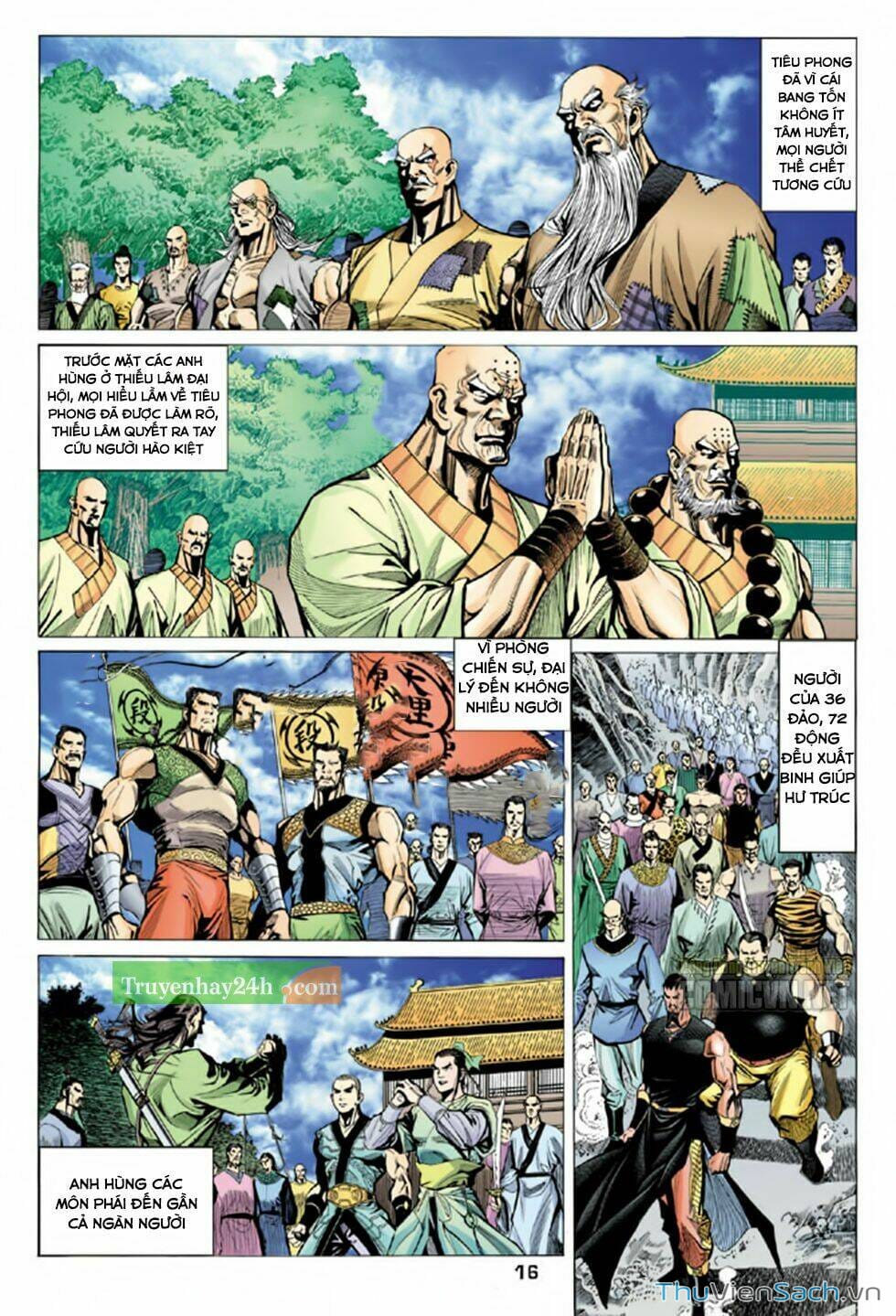 Truyện Tranh Thiên Long Bát Bộ trang 4