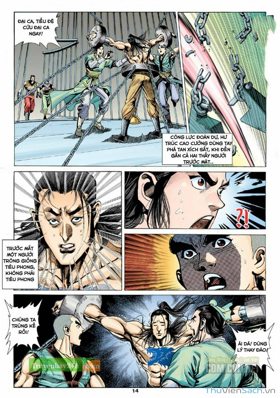 Truyện Tranh Thiên Long Bát Bộ trang 4