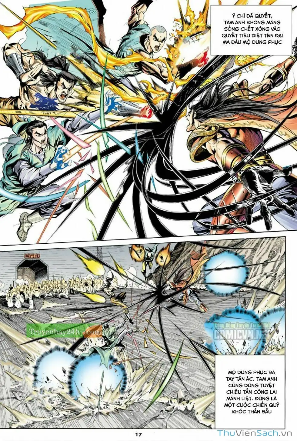 Truyện Tranh Thiên Long Bát Bộ trang 4