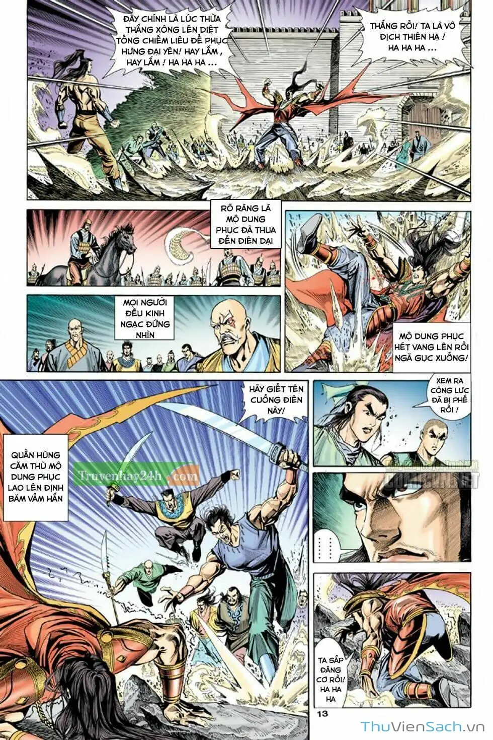 Truyện Tranh Thiên Long Bát Bộ trang 4