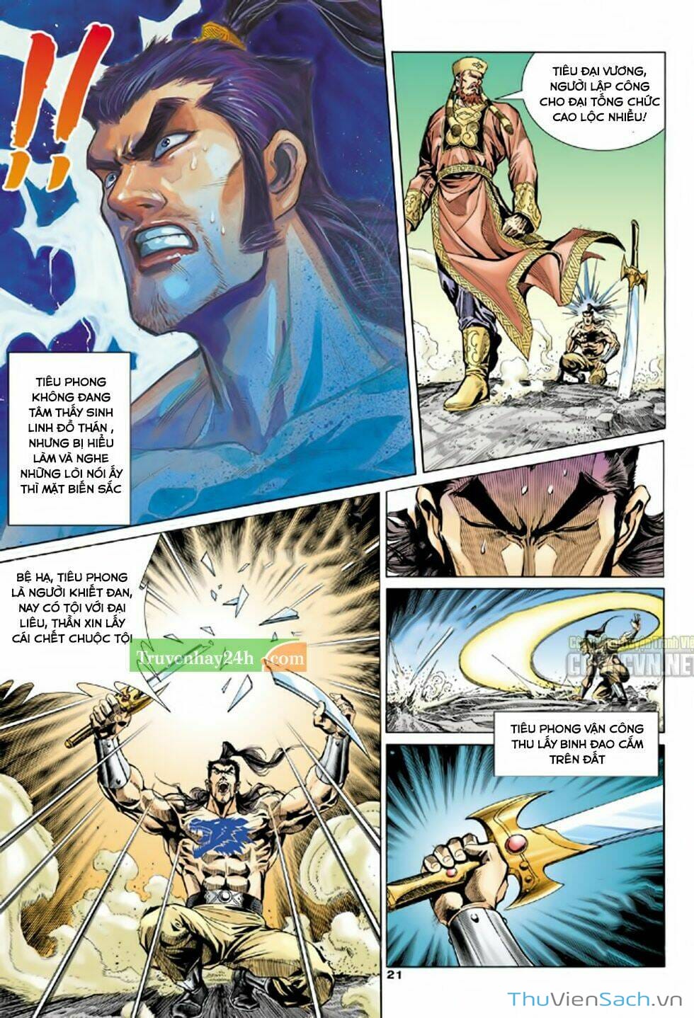 Truyện Tranh Thiên Long Bát Bộ trang 4