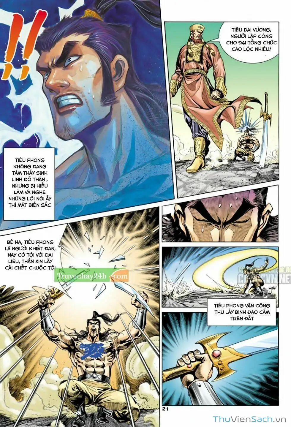 Truyện Tranh Thiên Long Bát Bộ trang 4