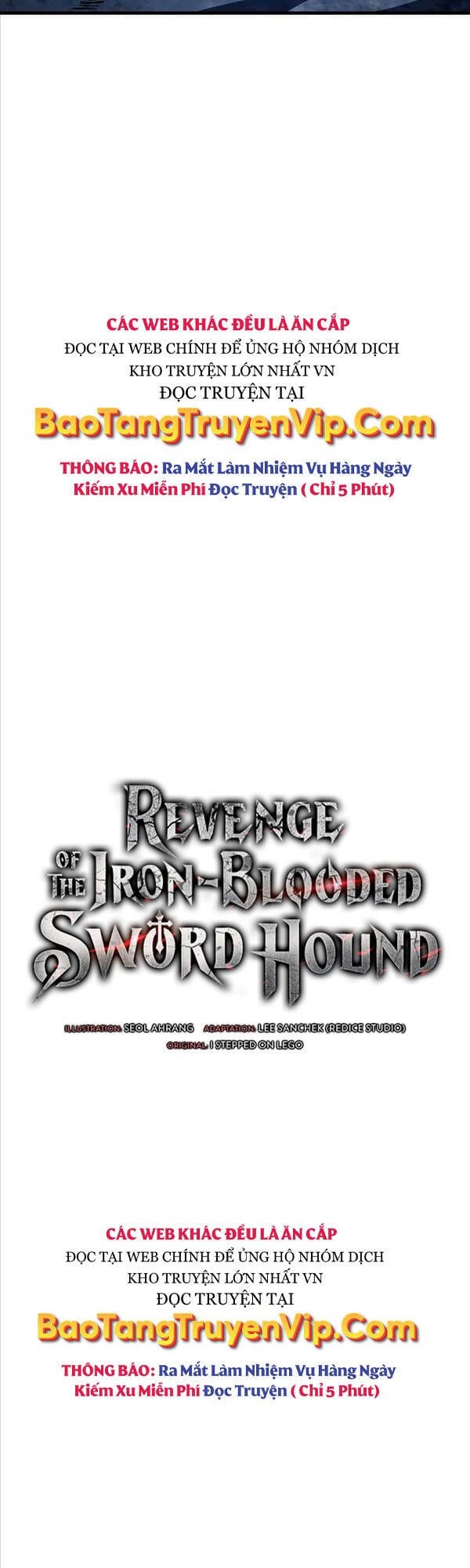 Truyện Tranh Thiết Huyết Kiếm Sĩ Hồi Quy trang 3