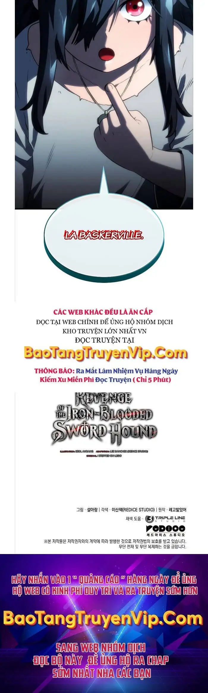 Truyện Tranh Thiết Huyết Kiếm Sĩ Hồi Quy trang 3