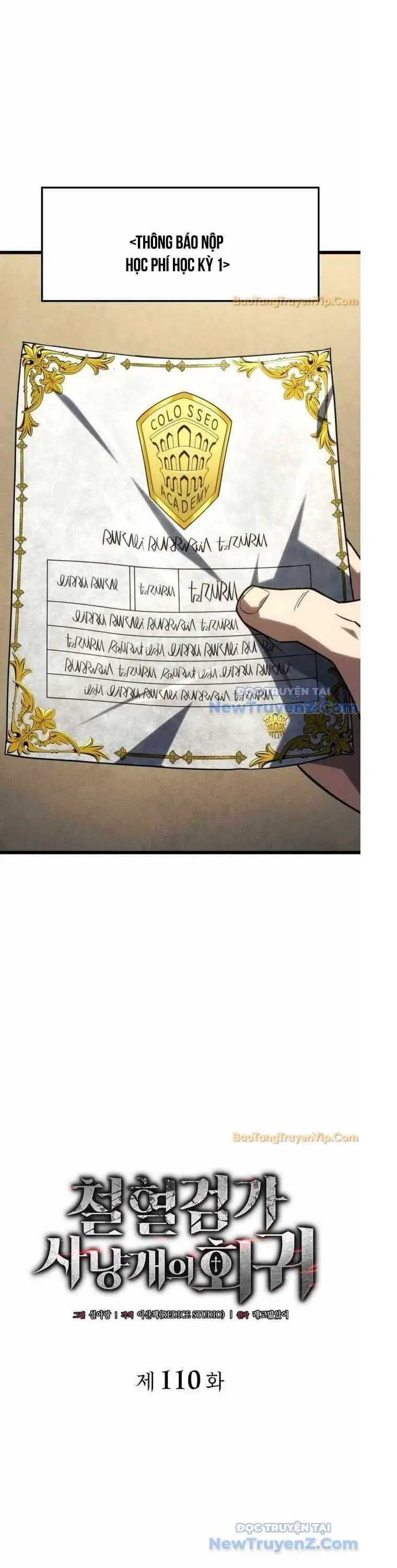 Truyện Tranh Thiết Huyết Kiếm Sĩ Hồi Quy trang 3