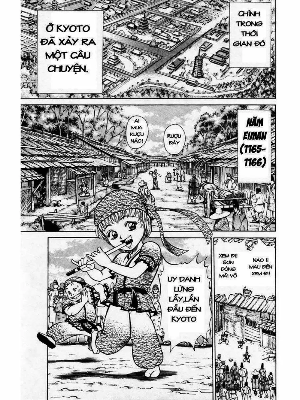 Truyện Tranh Thiếu Niên Vương - Shana Oh Yoshitsune trang 6