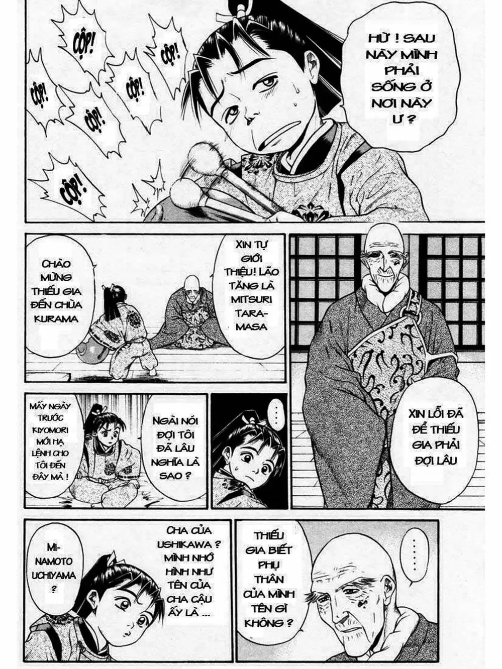 Truyện Tranh Thiếu Niên Vương - Shana Oh Yoshitsune trang 6