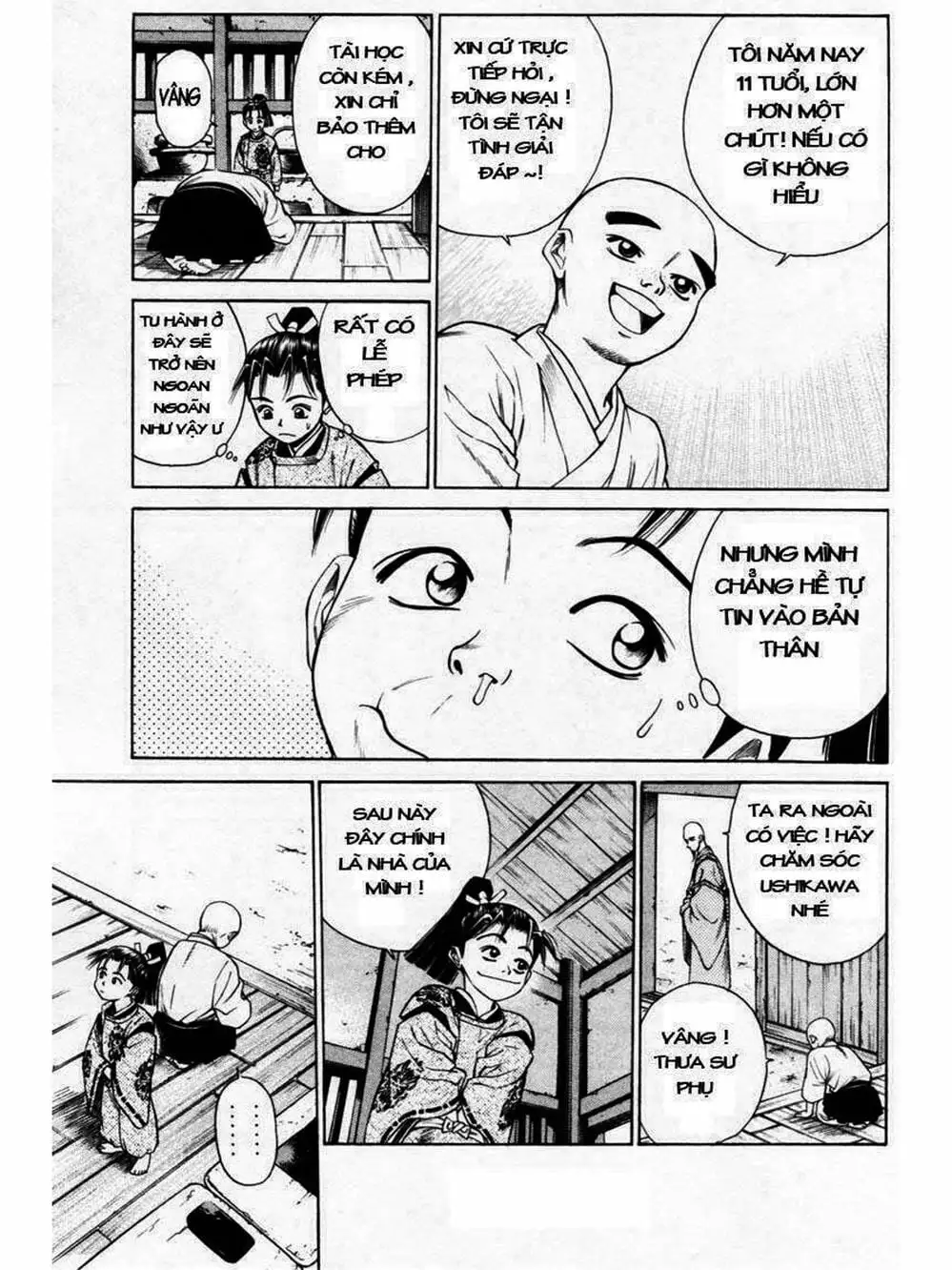 Truyện Tranh Thiếu Niên Vương - Shana Oh Yoshitsune trang 6