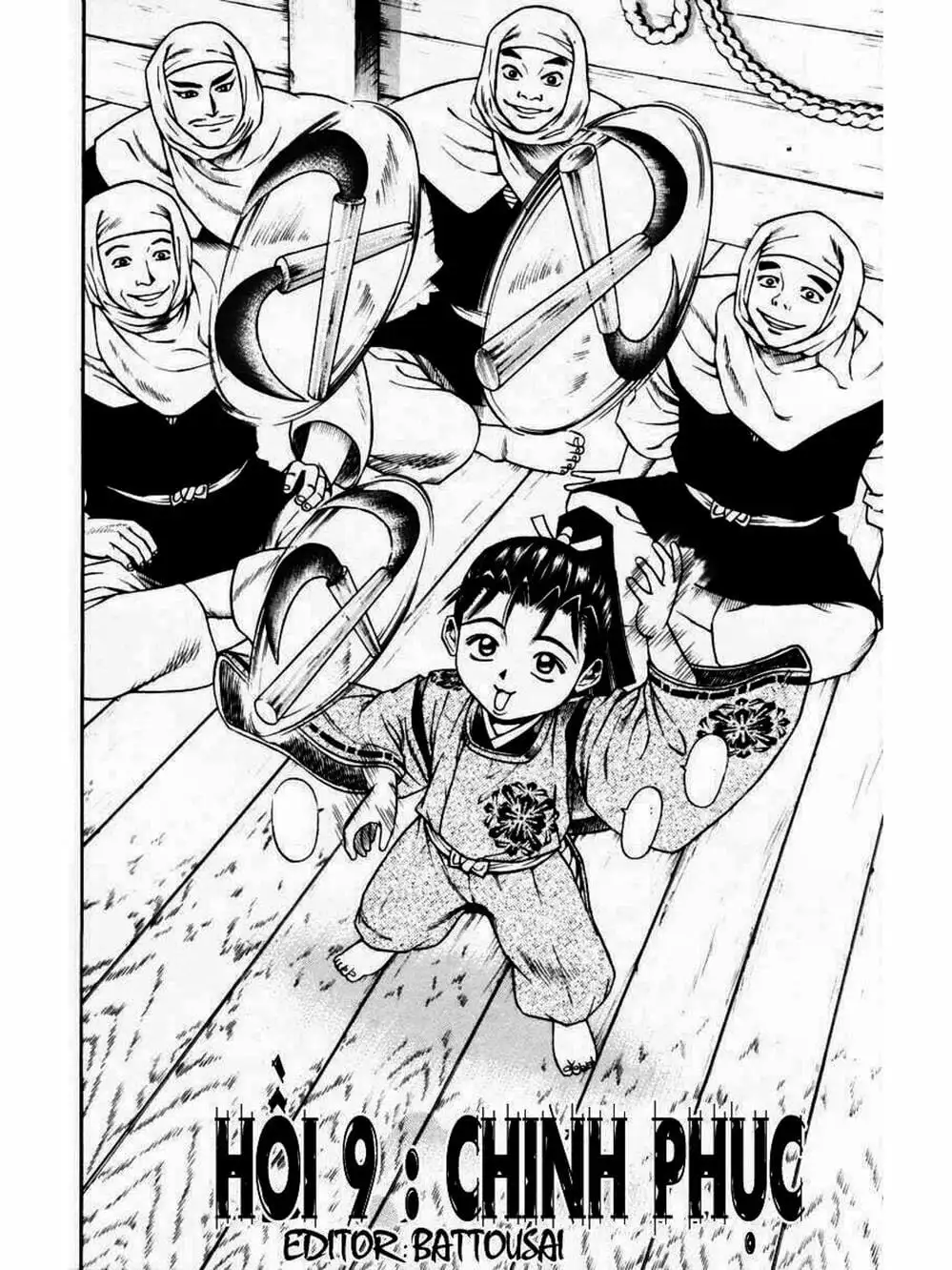 Truyện Tranh Thiếu Niên Vương - Shana Oh Yoshitsune trang 6