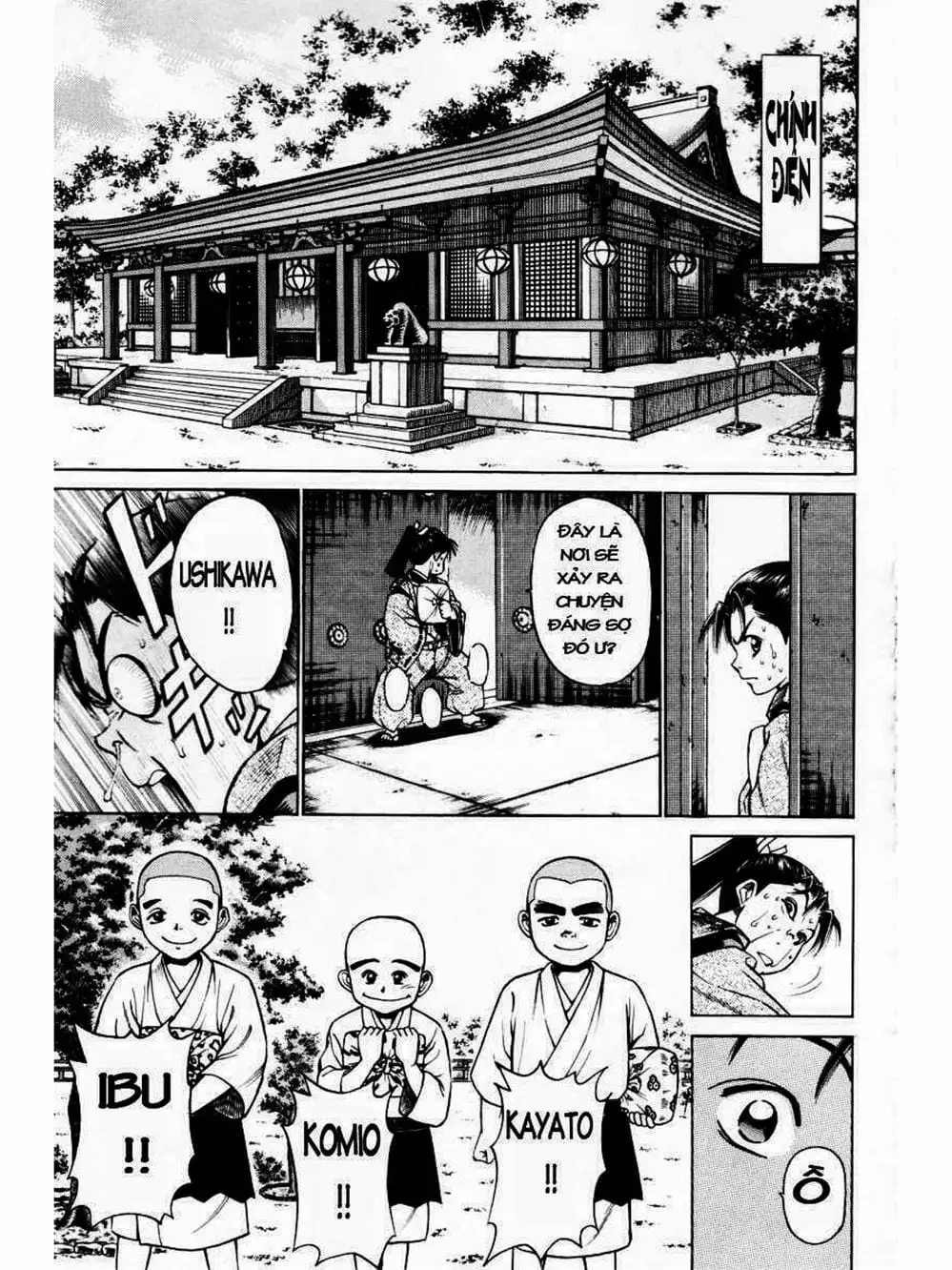 Truyện Tranh Thiếu Niên Vương - Shana Oh Yoshitsune trang 6