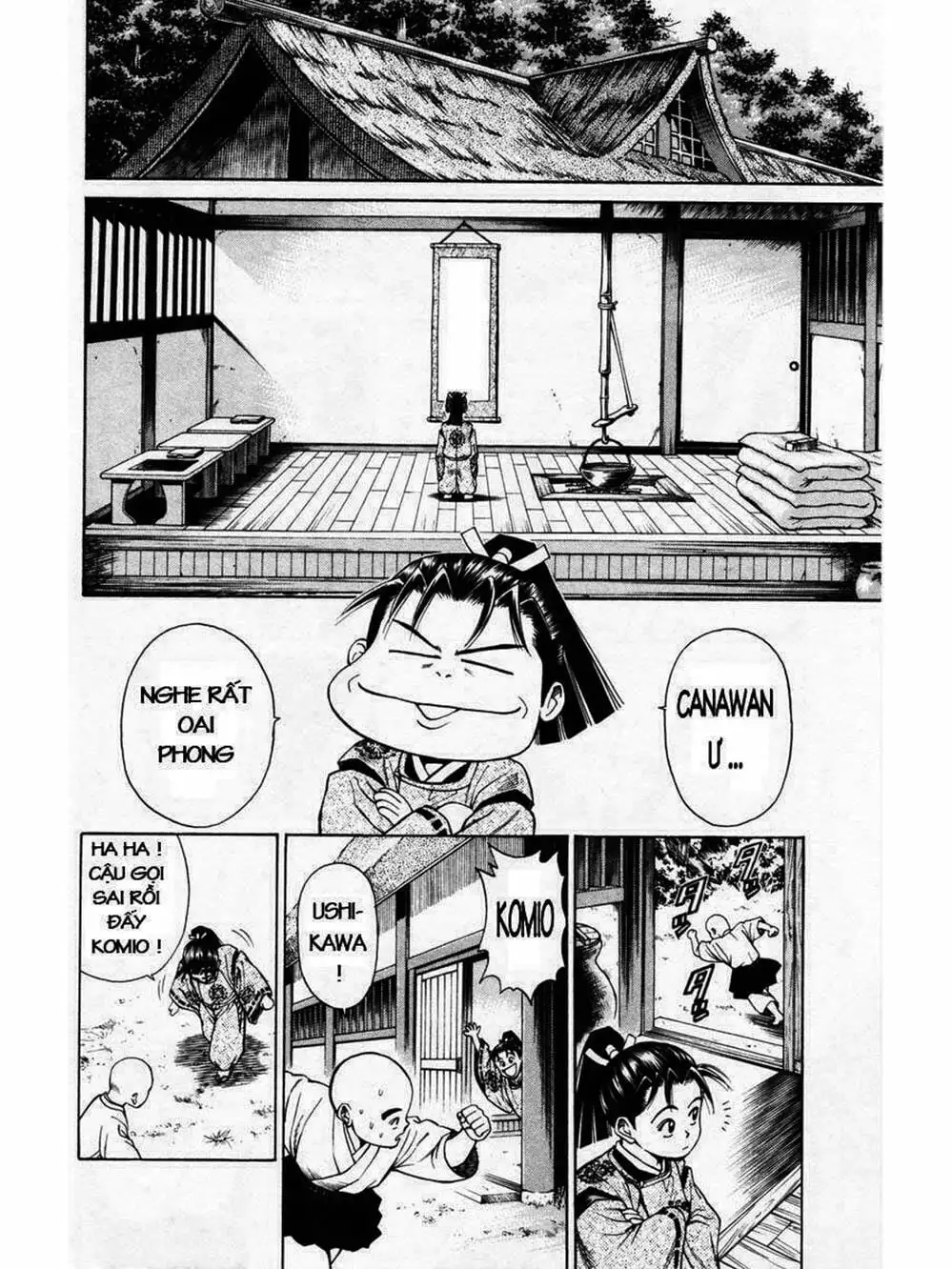 Truyện Tranh Thiếu Niên Vương - Shana Oh Yoshitsune trang 6