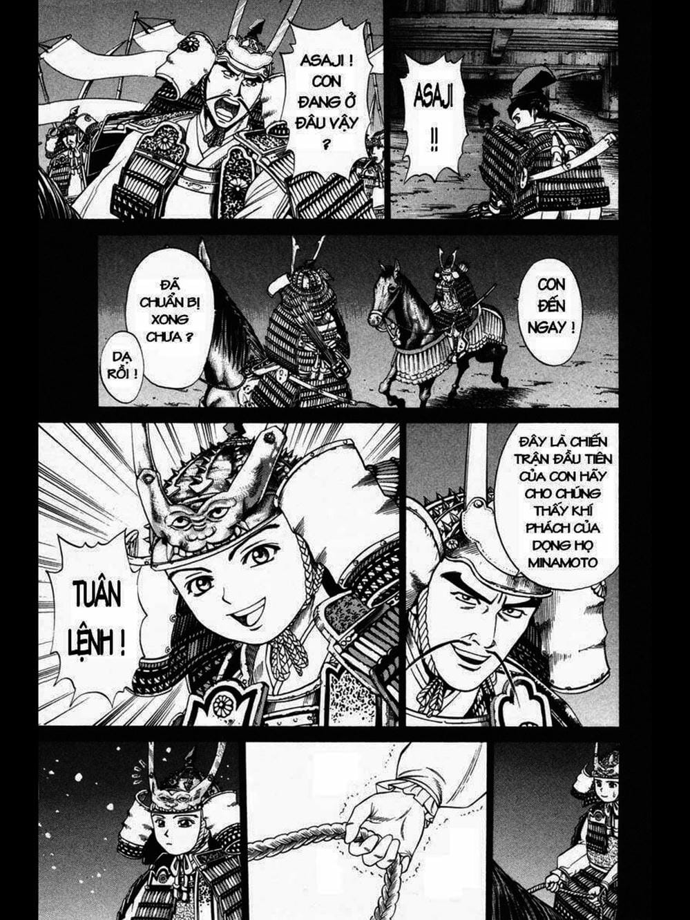 Truyện Tranh Thiếu Niên Vương - Shana Oh Yoshitsune trang 6