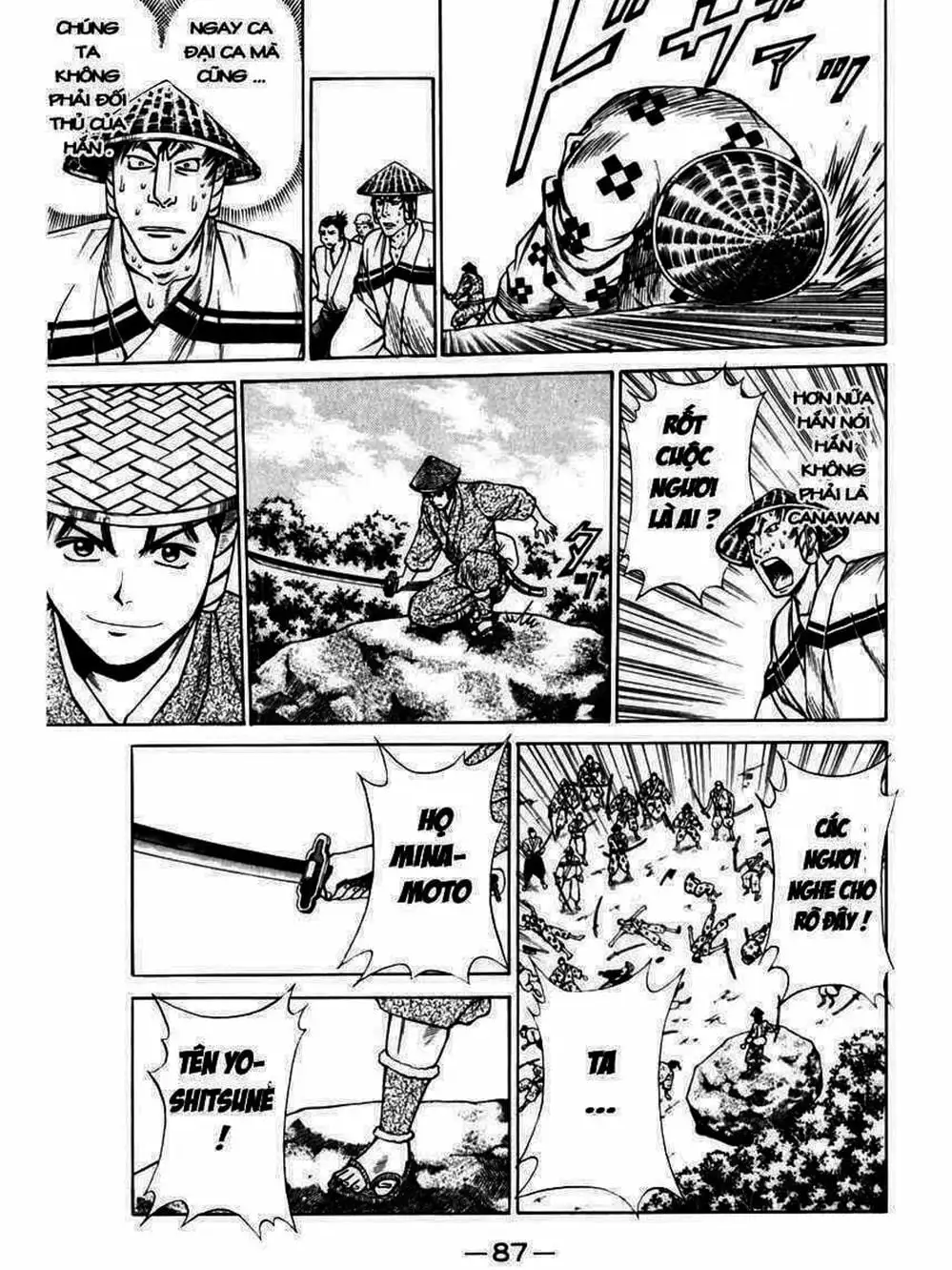 Truyện Tranh Thiếu Niên Vương - Shana Oh Yoshitsune trang 6