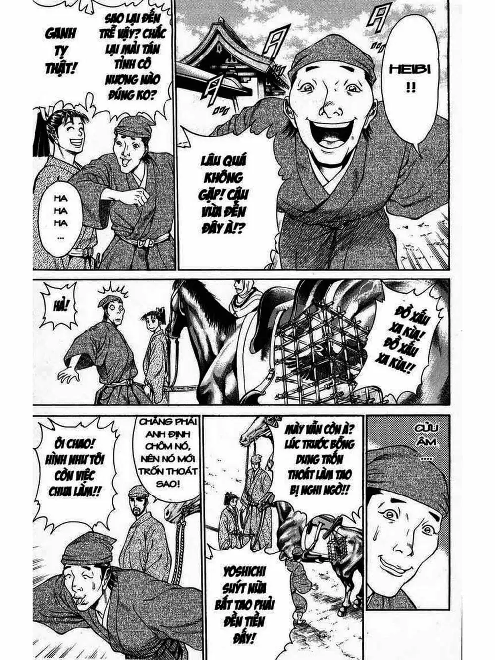 Truyện Tranh Thiếu Niên Vương - Shana Oh Yoshitsune trang 6