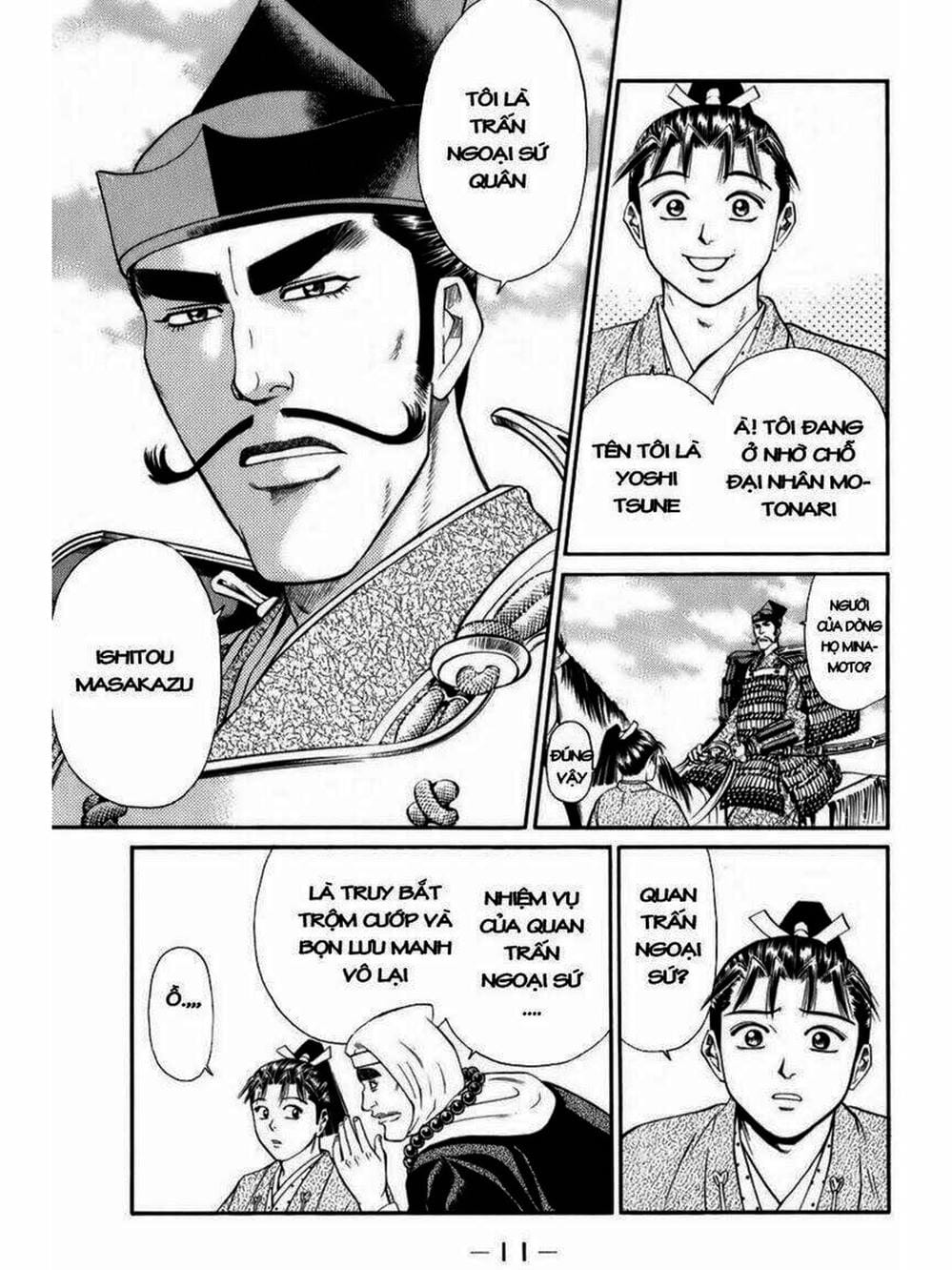 Truyện Tranh Thiếu Niên Vương - Shana Oh Yoshitsune trang 6