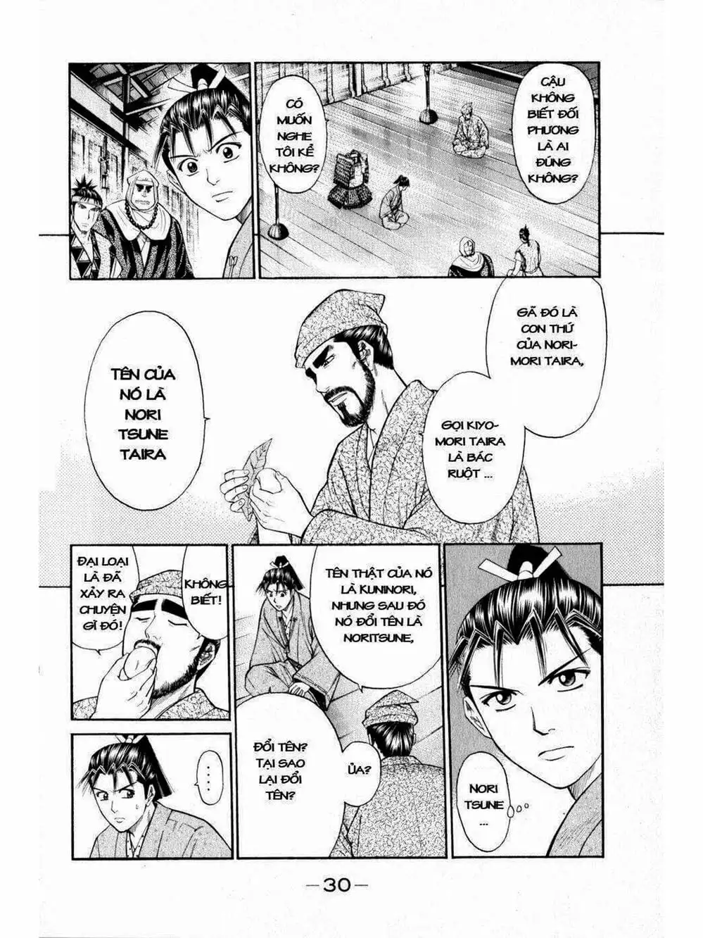 Truyện Tranh Thiếu Niên Vương - Shana Oh Yoshitsune trang 6