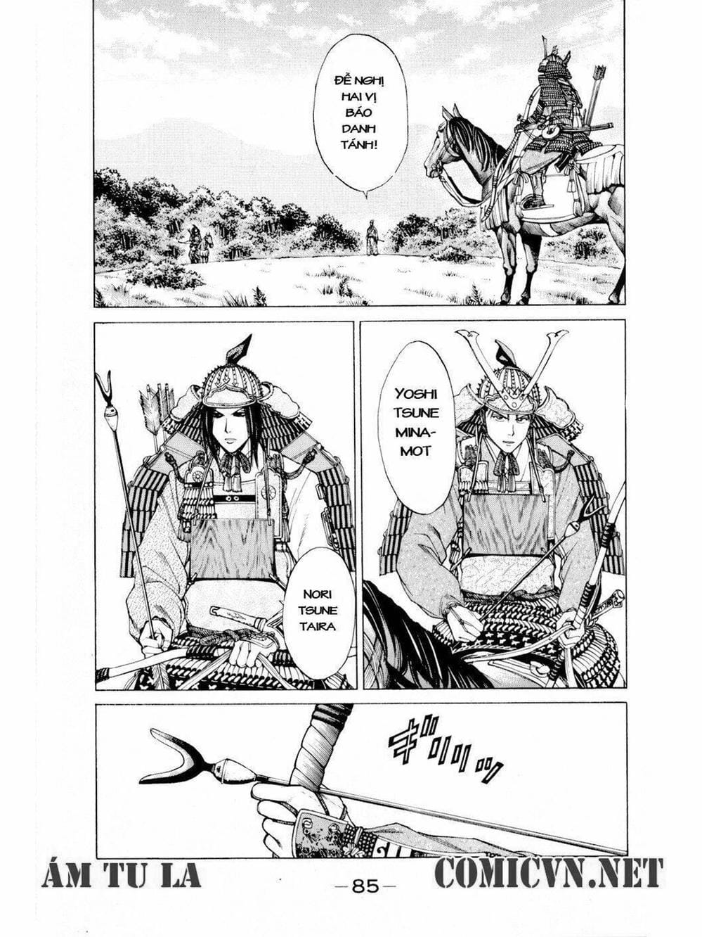 Truyện Tranh Thiếu Niên Vương - Shana Oh Yoshitsune trang 6