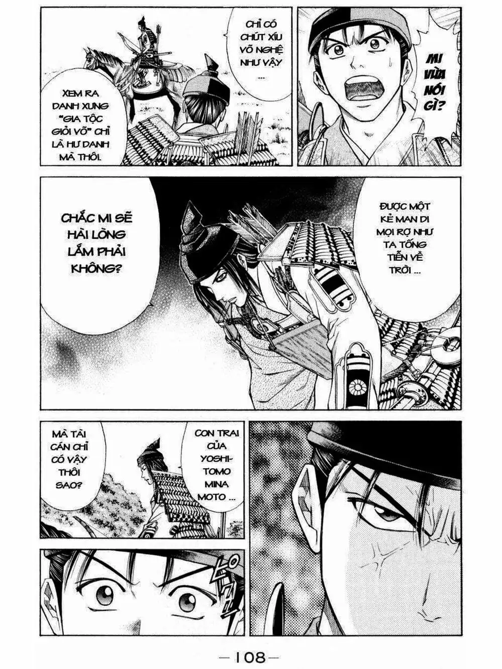 Truyện Tranh Thiếu Niên Vương - Shana Oh Yoshitsune trang 6