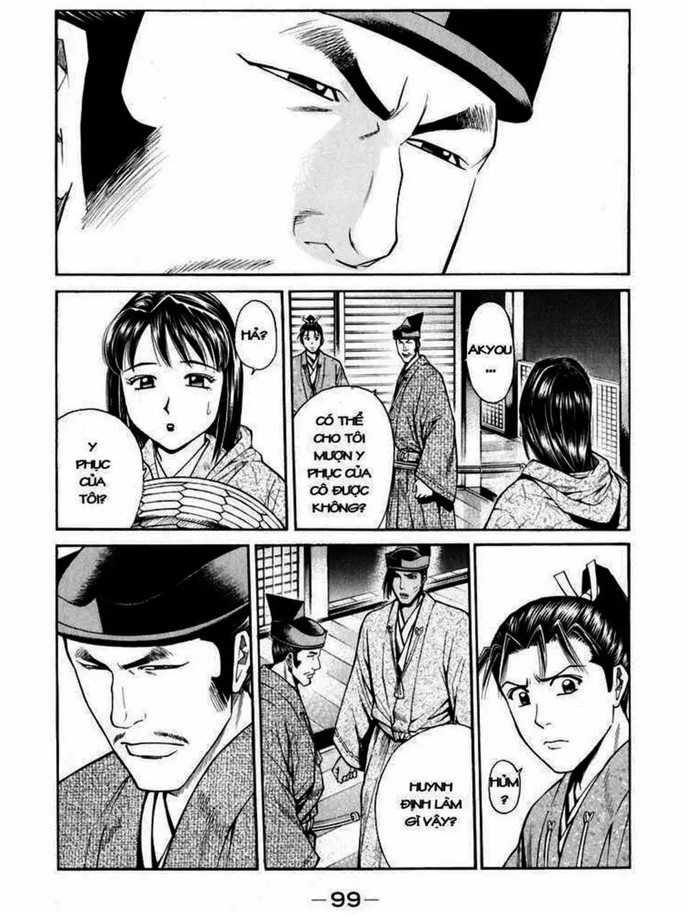 Truyện Tranh Thiếu Niên Vương - Shana Oh Yoshitsune trang 6