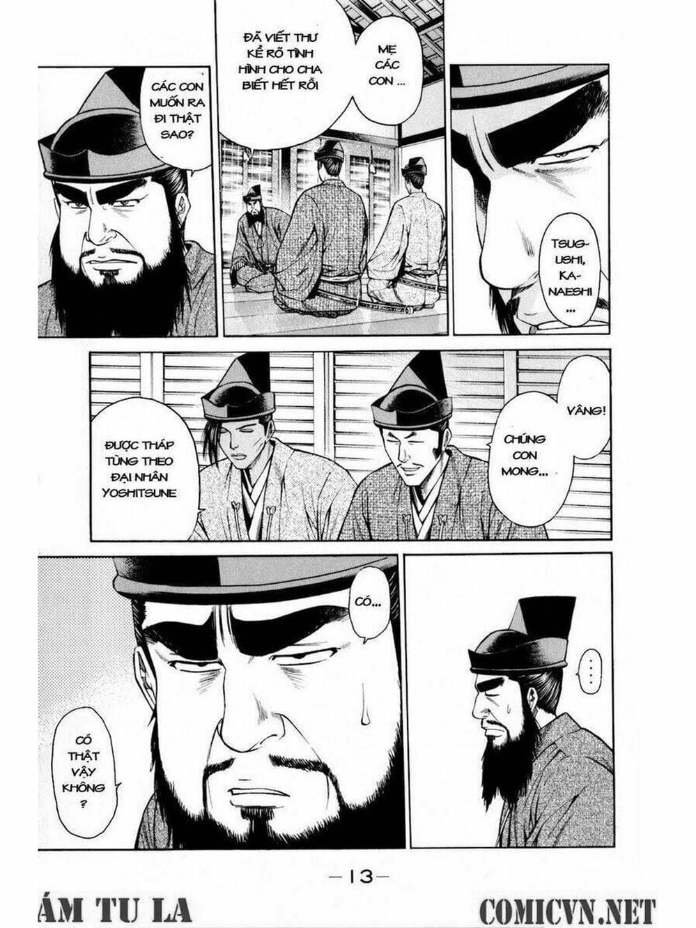 Truyện Tranh Thiếu Niên Vương - Shana Oh Yoshitsune trang 6