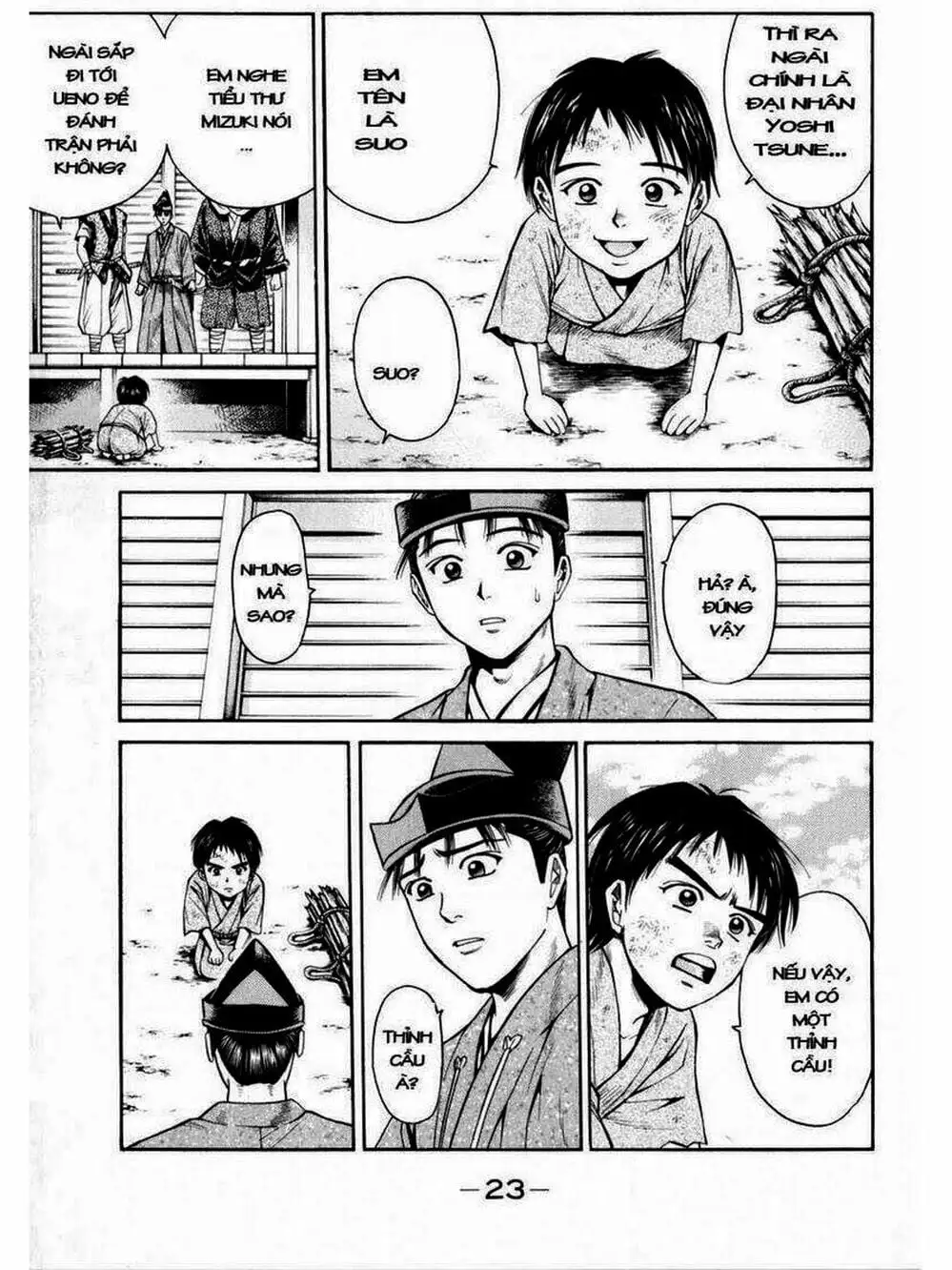 Truyện Tranh Thiếu Niên Vương - Shana Oh Yoshitsune trang 6