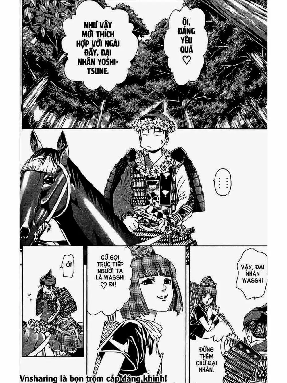 Truyện Tranh Thiếu Niên Vương - Shana Oh Yoshitsune trang 6