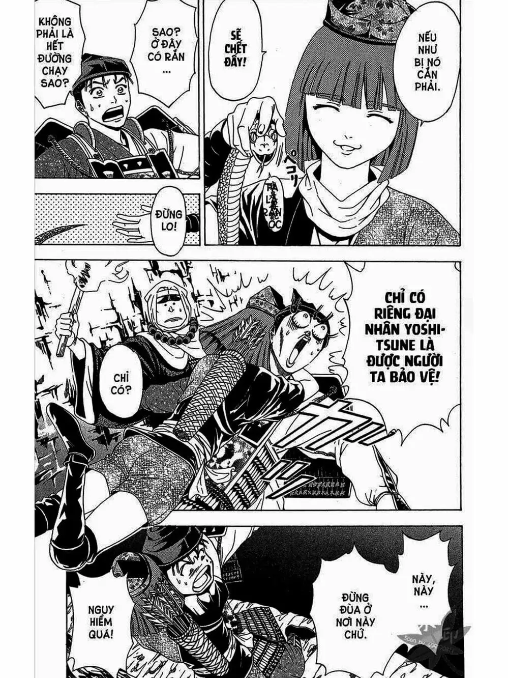 Truyện Tranh Thiếu Niên Vương - Shana Oh Yoshitsune trang 6