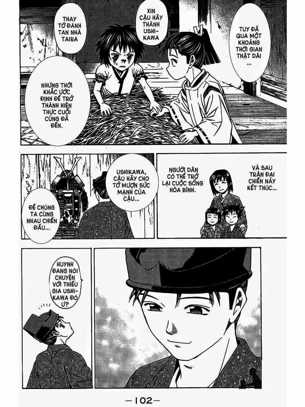 Truyện Tranh Thiếu Niên Vương - Shana Oh Yoshitsune trang 6