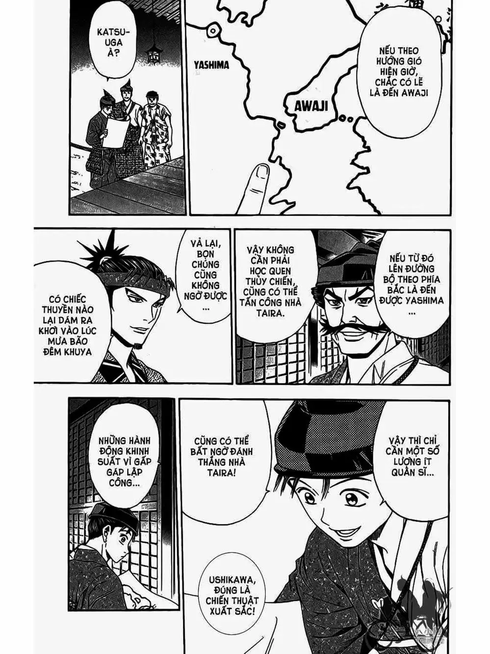 Truyện Tranh Thiếu Niên Vương - Shana Oh Yoshitsune trang 6