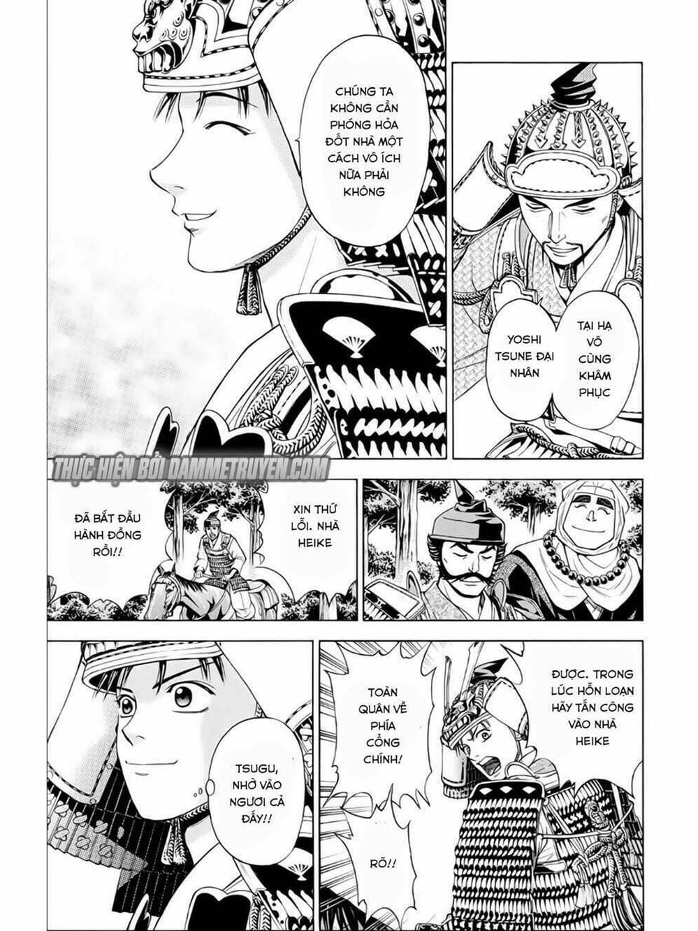 Truyện Tranh Thiếu Niên Vương - Shana Oh Yoshitsune trang 6