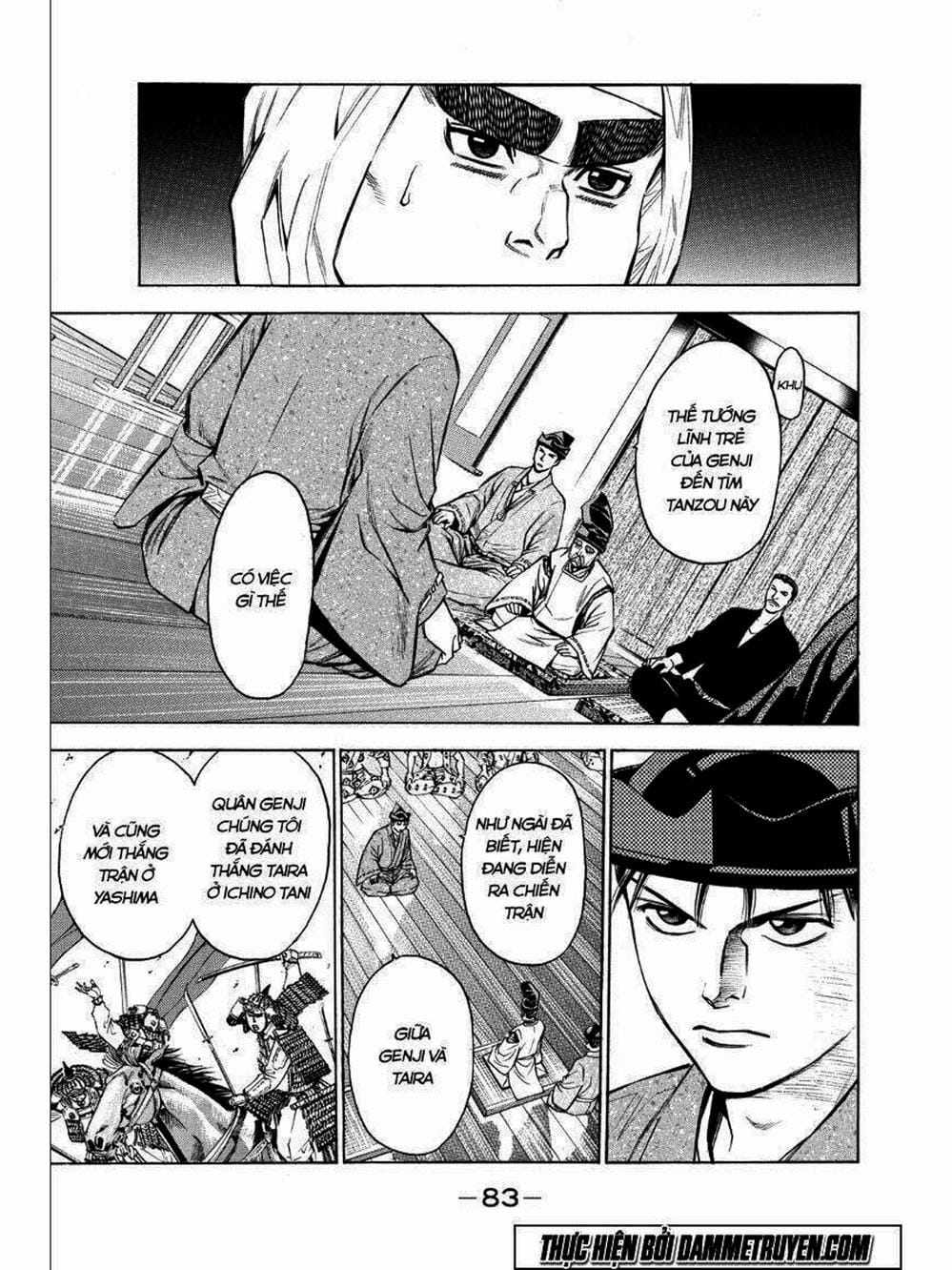 Truyện Tranh Thiếu Niên Vương - Shana Oh Yoshitsune trang 6