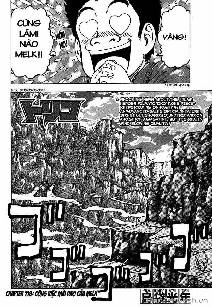 Truyện Tranh Thợ Săn Ẩm Thực - Toriko trang 5