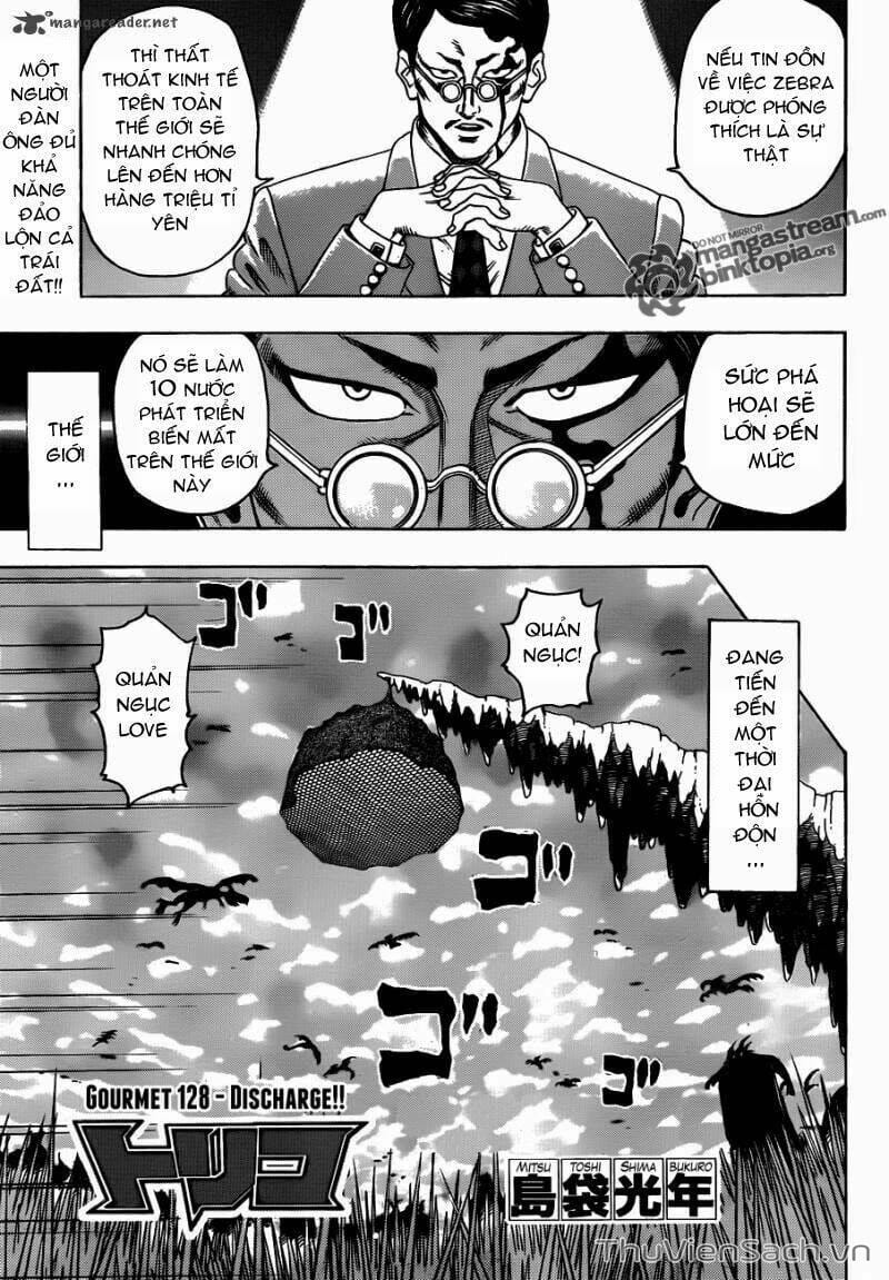 Truyện Tranh Thợ Săn Ẩm Thực - Toriko trang 5